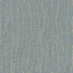 Armani Casa Refined Structure 2 luxury textured wallpaper in dusty blue with refined linear pattern and subtle metallic accents