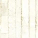 ARMANI / CASA Refined Structure 2 luxury wallcovering featuring layered marble-inspired panels in soft ivory and alabaster tones for elegant premium interiors.