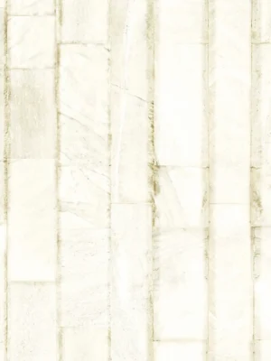 ARMANI / CASA Refined Structure 2 luxury wallcovering featuring layered marble-inspired panels in soft ivory and alabaster tones for elegant premium interiors.