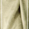 Ivory gold textured foil curtain fabric with abstract curved pattern, luxury drapery material for elegant living room and bedroom interiors