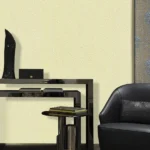 Roberto Cavalli Volume 8 luxury textured wallpaper in soft ivory and champagne tones, featuring a subtle organic pattern for elegant premium interior spaces.