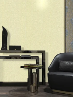 Roberto Cavalli Volume 8 luxury textured wallpaper in soft ivory and champagne tones, featuring a subtle organic pattern for elegant premium interior spaces.