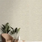 Roberto Cavalli Volume 9 luxury textured beige wallpaper with refined linen finish for premium modern interiors