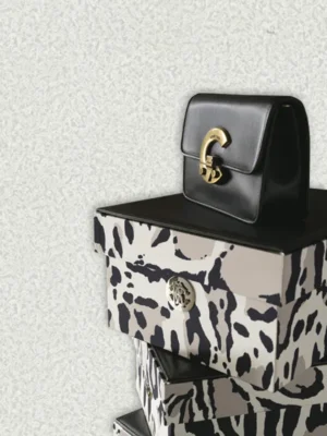 Roberto Cavalli Volume 8 luxury wallcovering in soft ivory texture with refined stone-like finish, premium designer wallpaper for elegant modern interiors