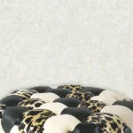 Roberto Cavalli Volume 8 luxury textured wallpaper in soft ivory pearl finish for premium interiors