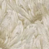 Roberto Cavalli Volume 9 luxury wallpaper with embossed feather texture in ivory, pearl and champagne gold tones, creating an elegant statement wallcovering for premium interiors