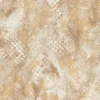 Roberto Cavalli Volume 9 luxury wallcovering featuring an abstract snakeskin-inspired texture in warm beige, champagne gold, and soft ivory tones, ideal for premium and designer interiors.