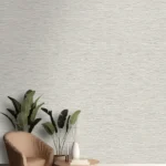 Roberto Cavalli Home Volume 9 luxury textured wallpaper in soft ivory neutral tones, premium Italian wallcovering with refined horizontal texture for elegant interiors