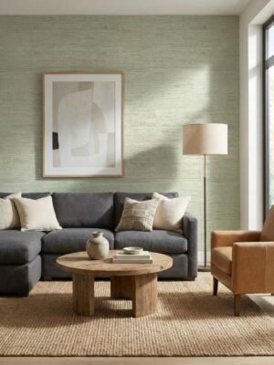 Luxury beige textured upholstery fabric with woven pattern – premium sofa, chair and cushion furnishing fabric by Ruby The Furnishing Studio Ghatkopar East Mumbai