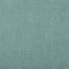 Teal linen texture wallpaper for modern wall décor by Ruby The Furnishing Studio – premium fabric look textured wall covering for luxury interiors.