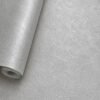 Signature 73008-3 Silver Cream Textured Wallpaper | Luxury Plain Designer Wall Covering | Ready Stock