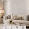 Signature 73008-3 Silver Cream Textured Wallpaper | Luxury Plain Designer Wall Covering | Ready Stock